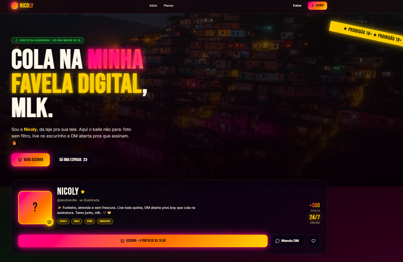 Nicoly Fans — Hero