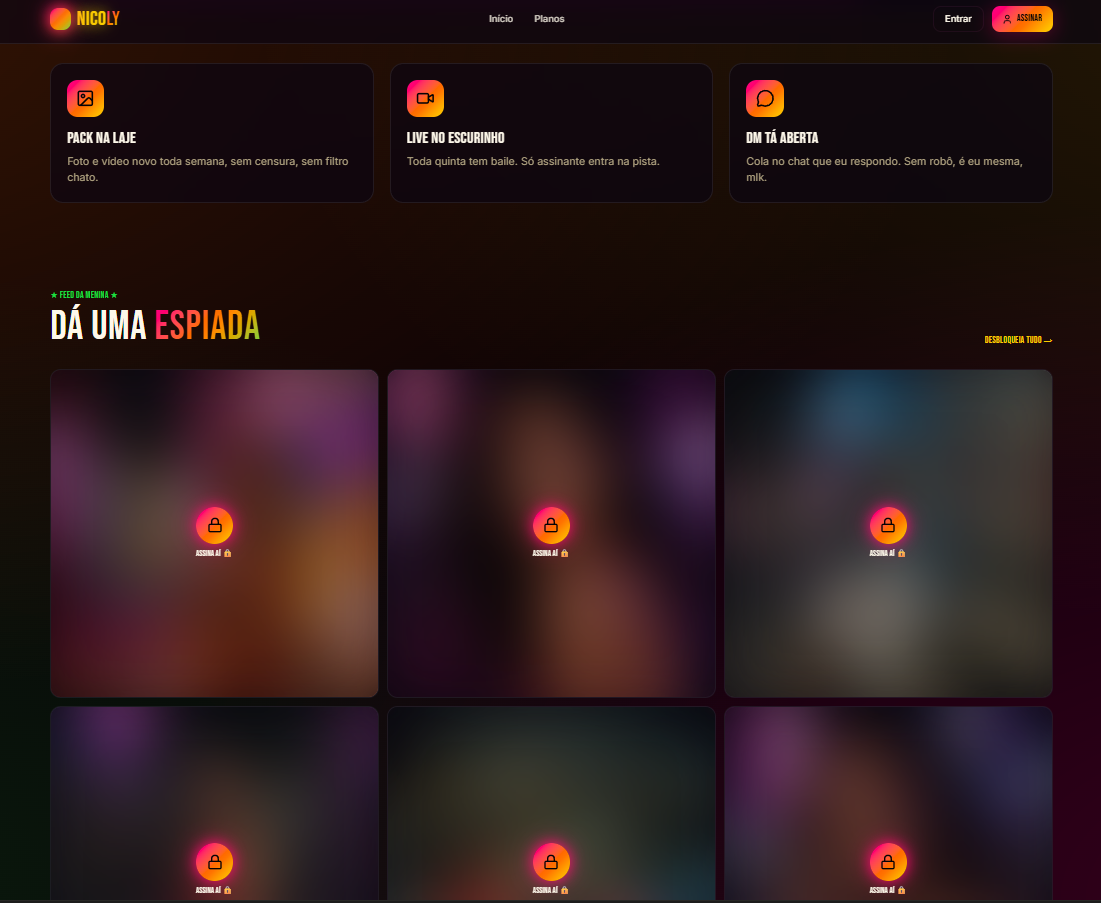 Nicoly Fans — Feed