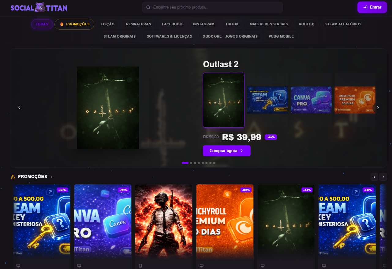 Social Titan — Marketplace