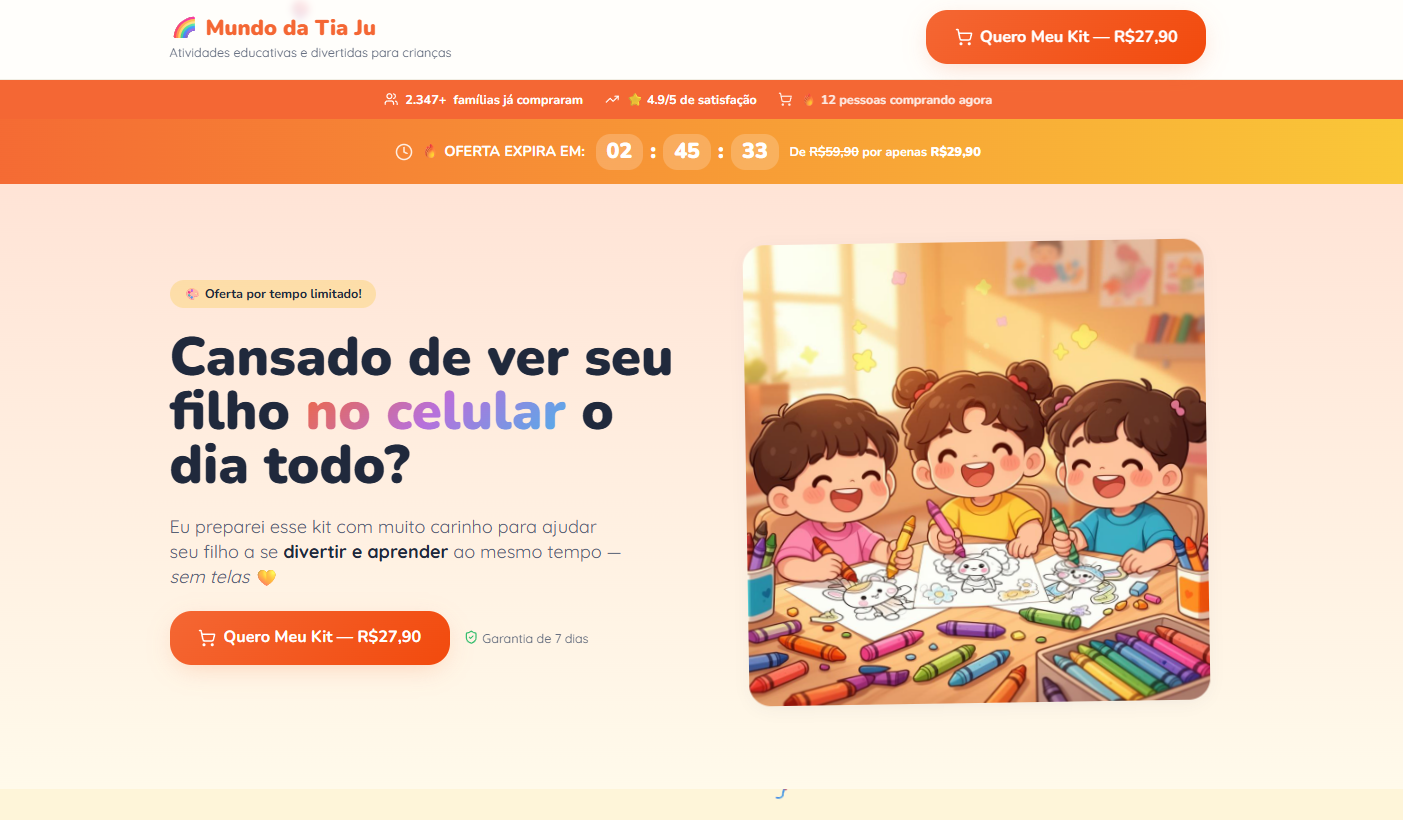 Mundo da Tia Ju — Hero